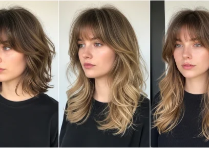 15 Wavy Wolf Cut with Bangs Ideas That Look Effortlessly Stylish